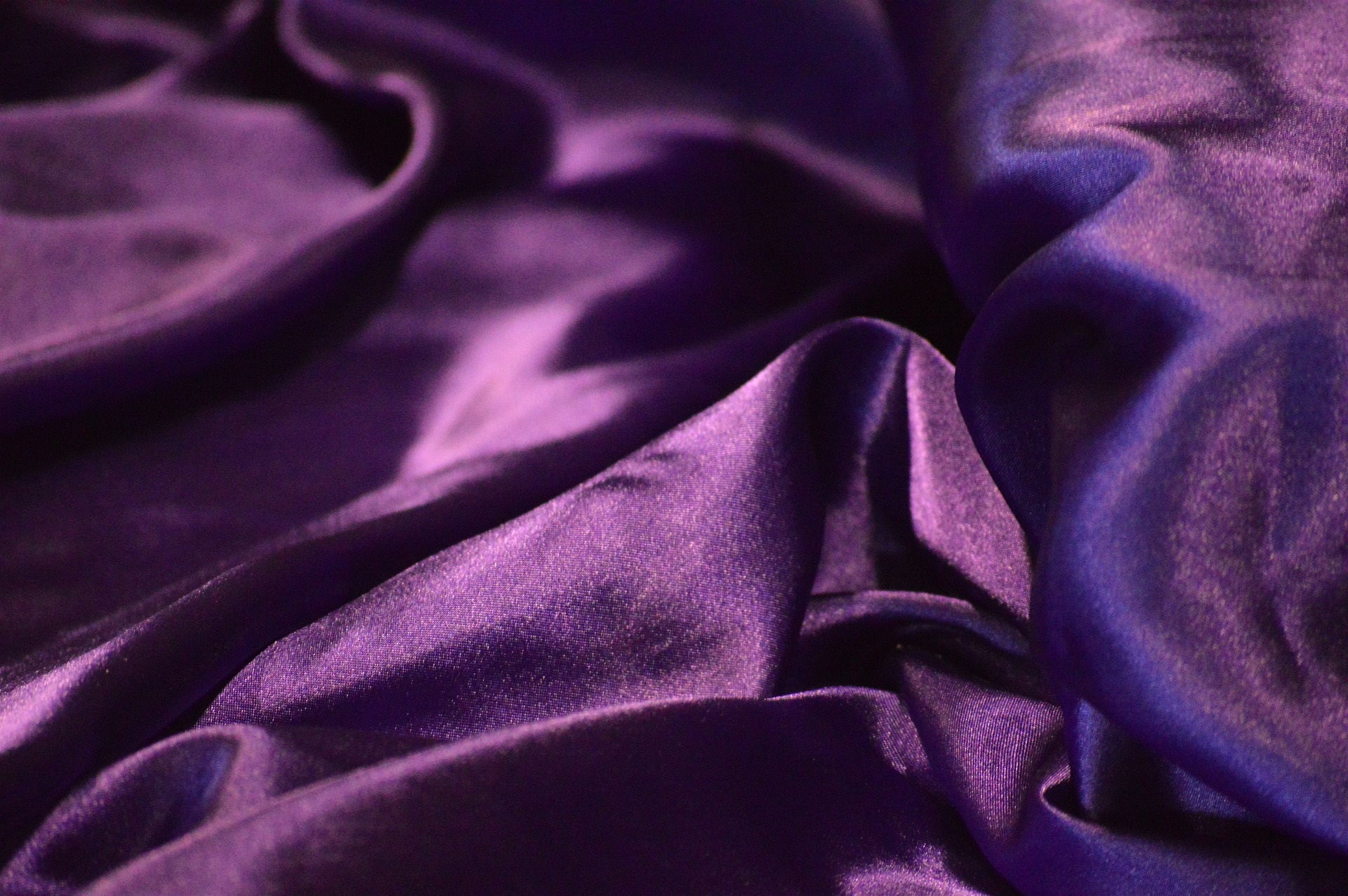 purple silk