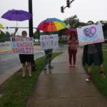 Protest in Fairfax August 12, 2018