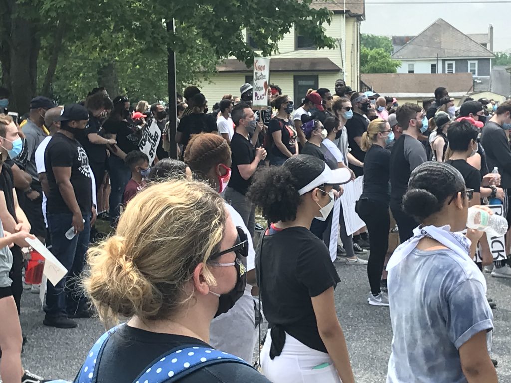 Black Lives Matter protest, Williamstown, NJ June 6, 2020