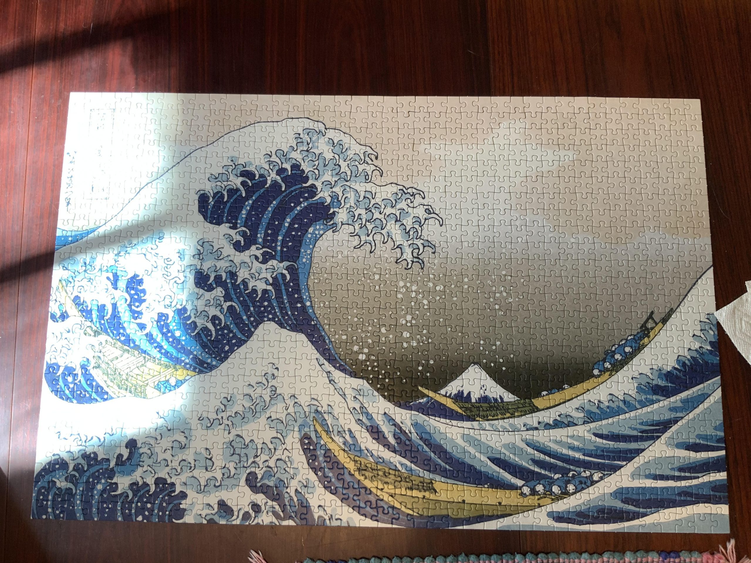 “The Great Wave off Kanagawa” by Katsushika Hokusai puzzle