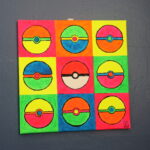 dayglo Poké balls by Wendy Sheridan