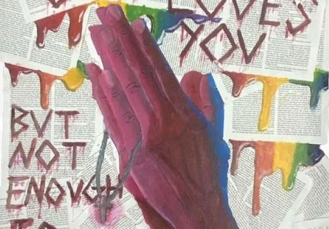 God Loves You but Not Enough to save You - Abby Driscoll (detail)