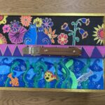 painted art box by Wendy Sheridan