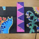 painted art box by Wendy Sheridan