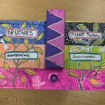 painted art box by Wendy Sheridan